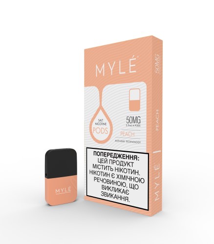 MYLE Pods Cartridge Peach