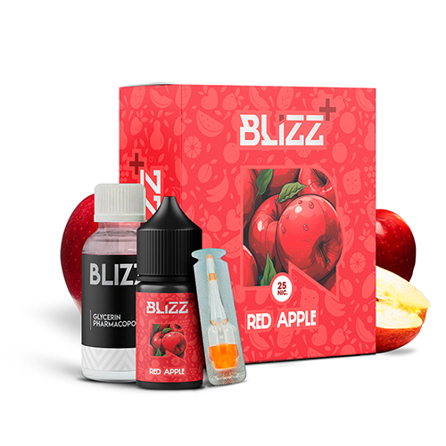 Набір Сольової Рідини Blizz+ Red Apple