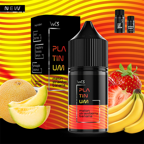 Набір WES Platinum Melon Strawberry Banana