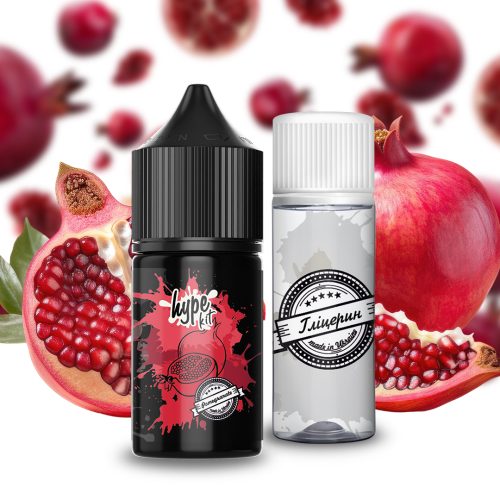 Набір Hype Salt Pomegranate, 30 мл