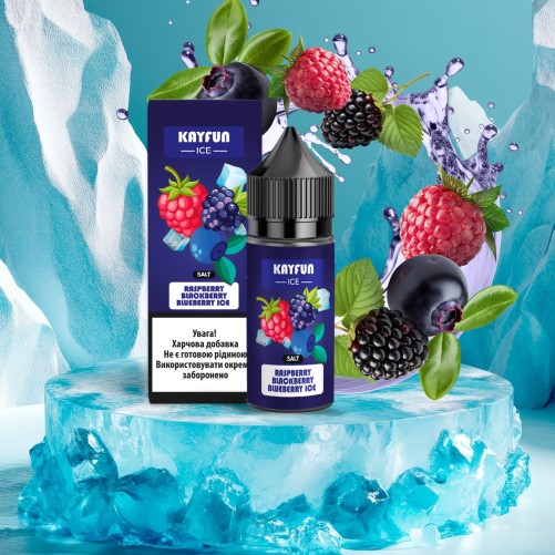 Набір Kayfun Ice Raspberry blackberry blueberry ice